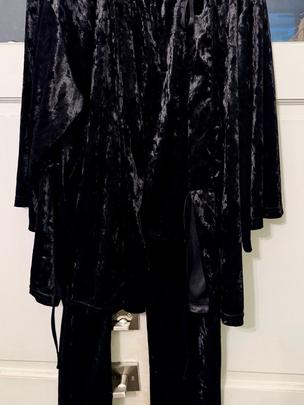 INC International Concepts Black Intimates Top and Pants